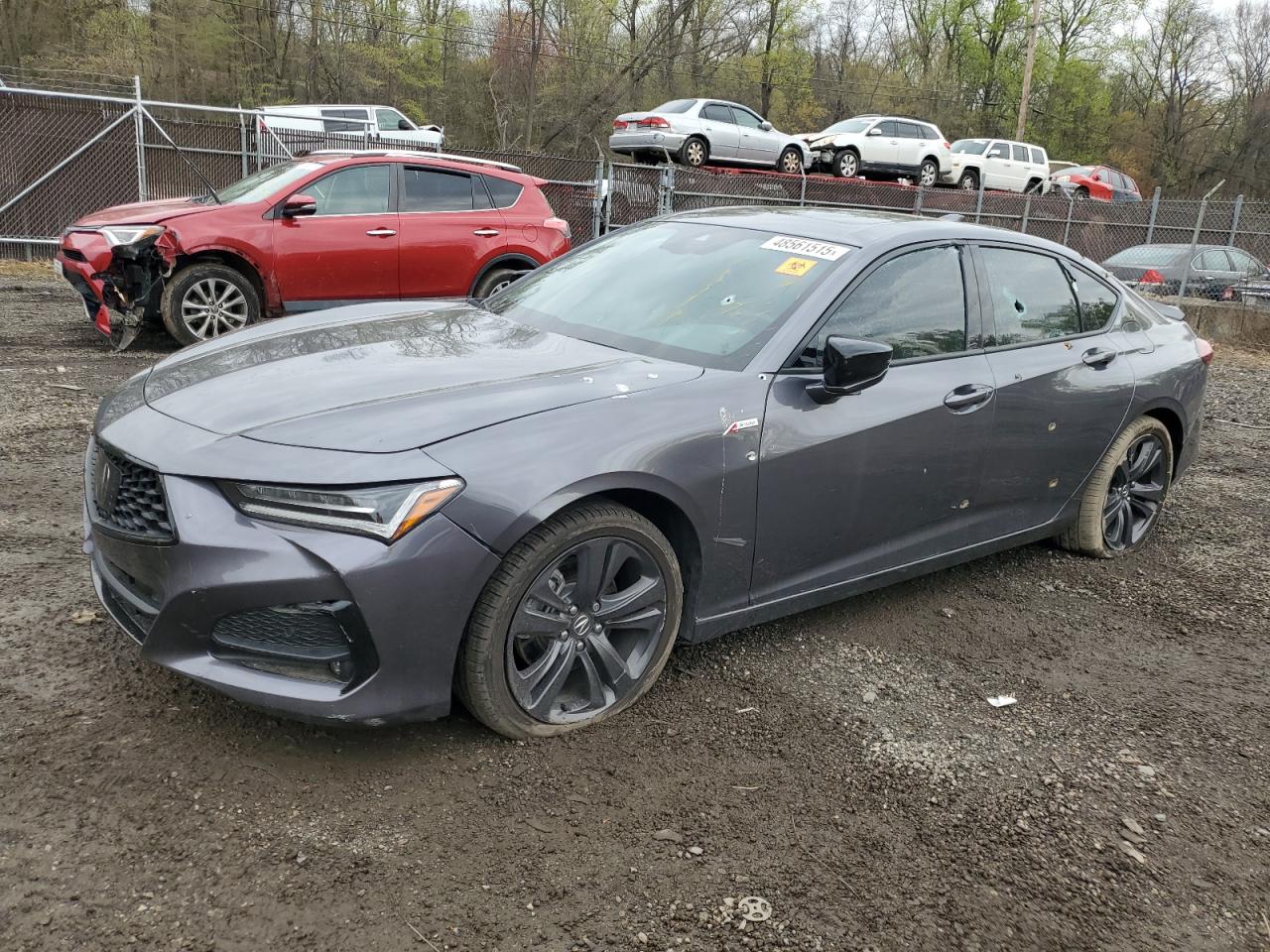 2022 Acura Tlx Tech A zu verkaufen in Baltimore, MD - Vandalism