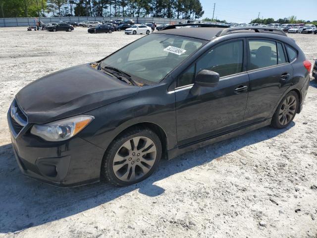 SUBARU IMPREZA 2012 Черный