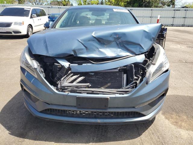  HYUNDAI SONATA 2017 Синий