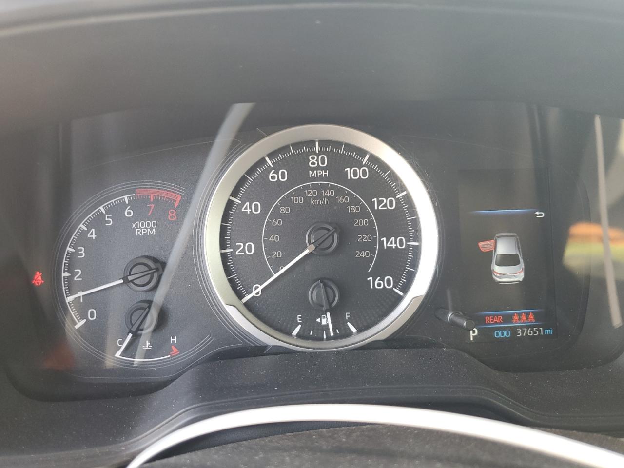 2022 Toyota Corolla Le VIN: JTDEPMAE7NJ217047 Lot: 55080155