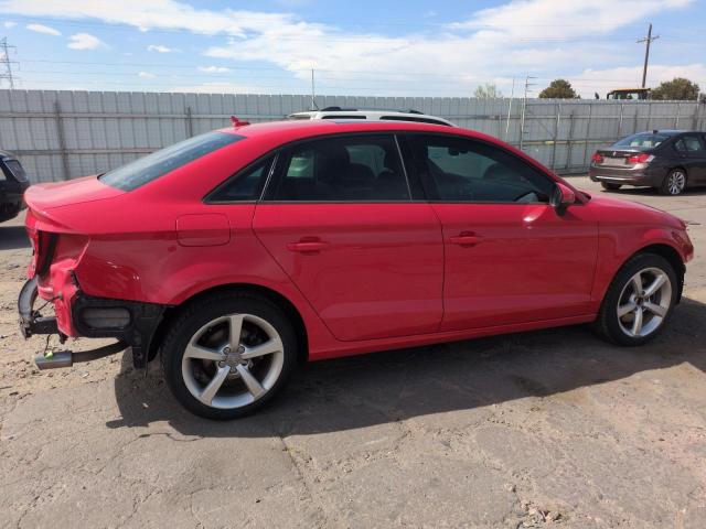  AUDI A3 2016 Red
