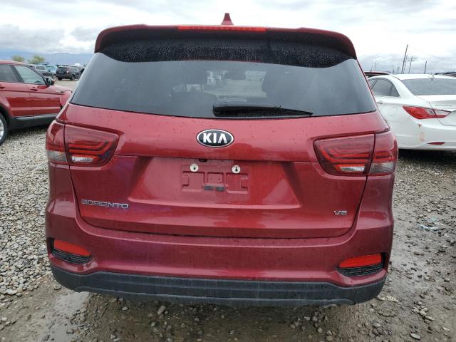  KIA SORENTO 2019 Czerwony