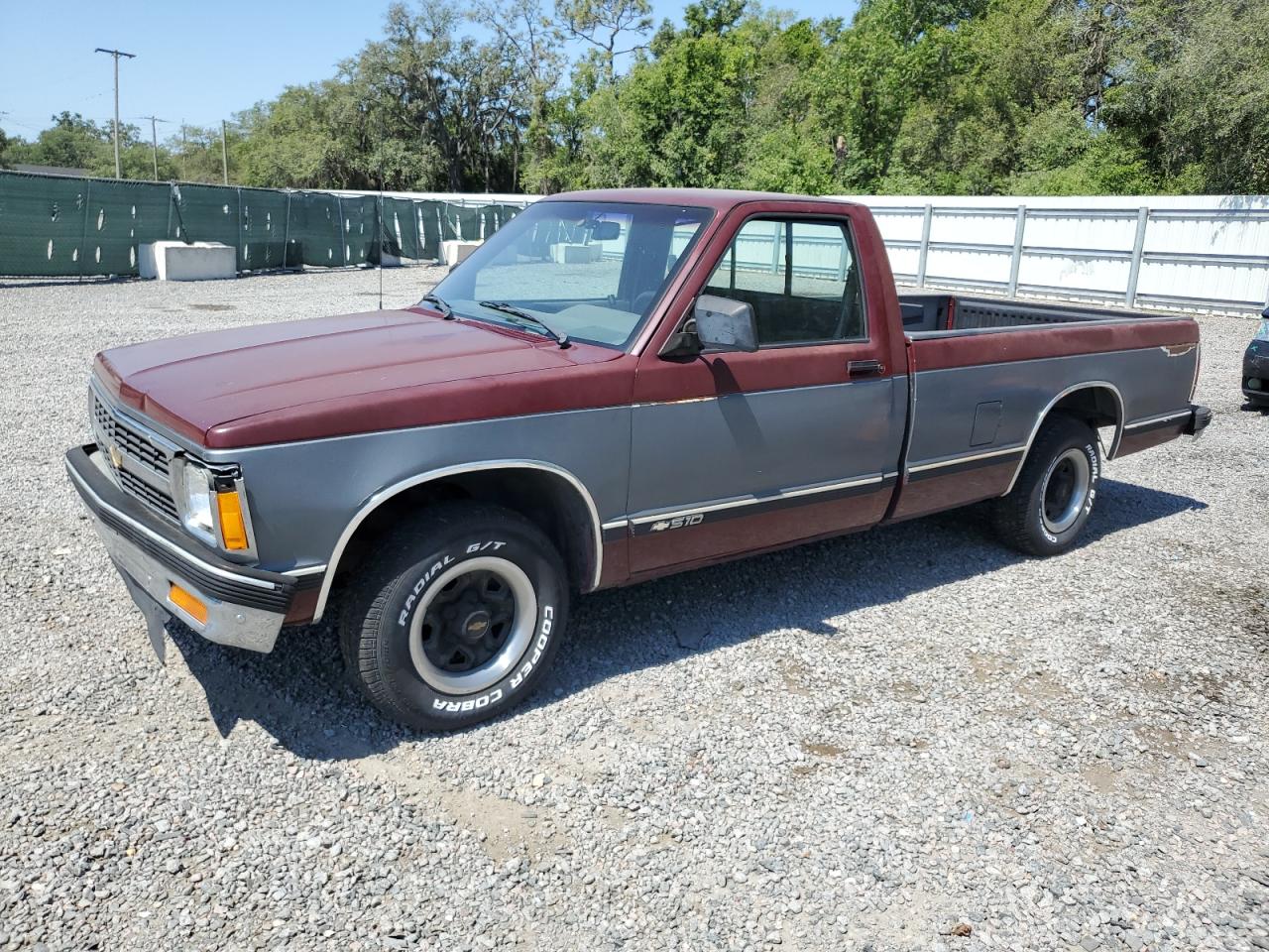 1991 Chevrolet S Truck S10 de vânzare în Riverview, FL - Front End