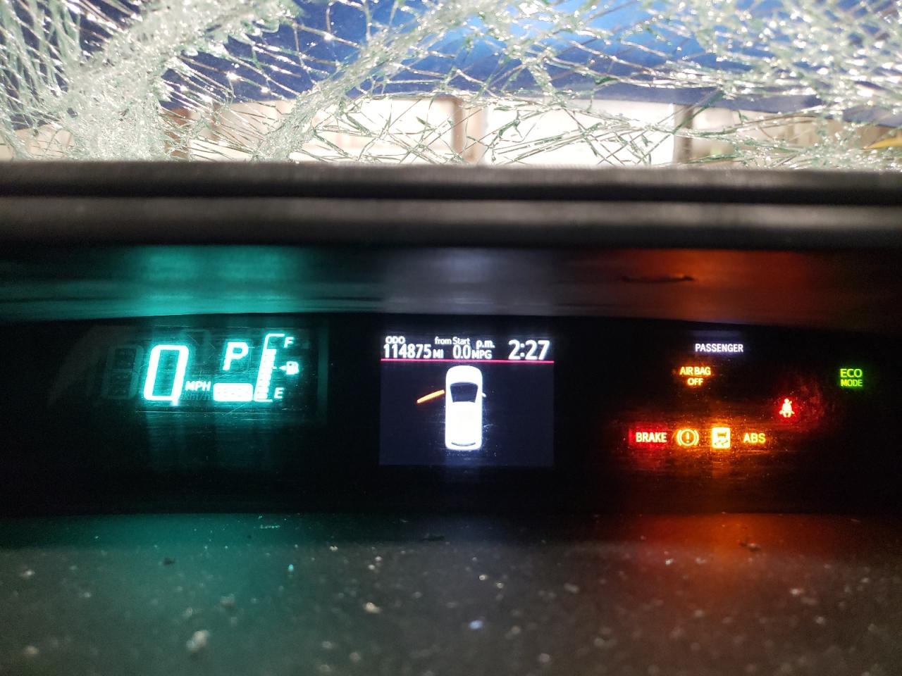 2012 Toyota Prius C VIN: JTDKDTB34C1522375 Lot: 54455675