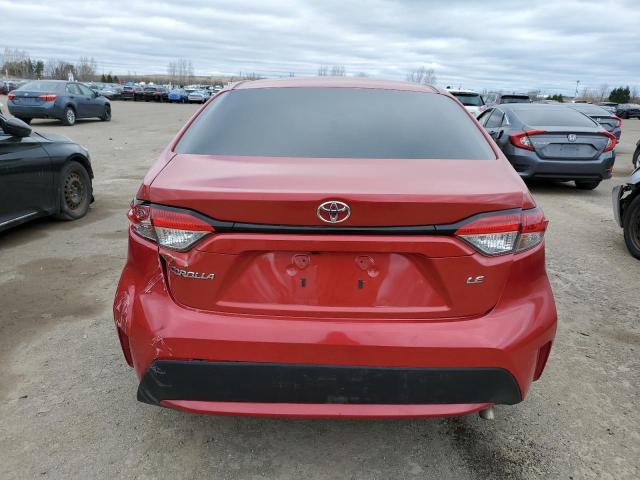  TOYOTA COROLLA 2020 Красный