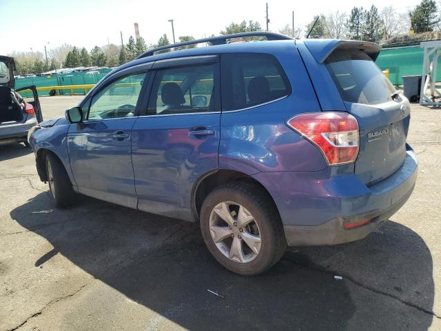  SUBARU FORESTER 2015 Blue
