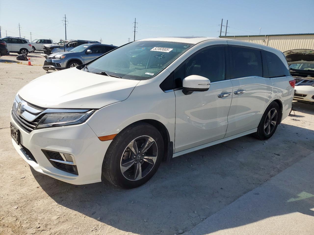 2018 Honda Odyssey Touring на продаже в Haslet, TX - Mechanical