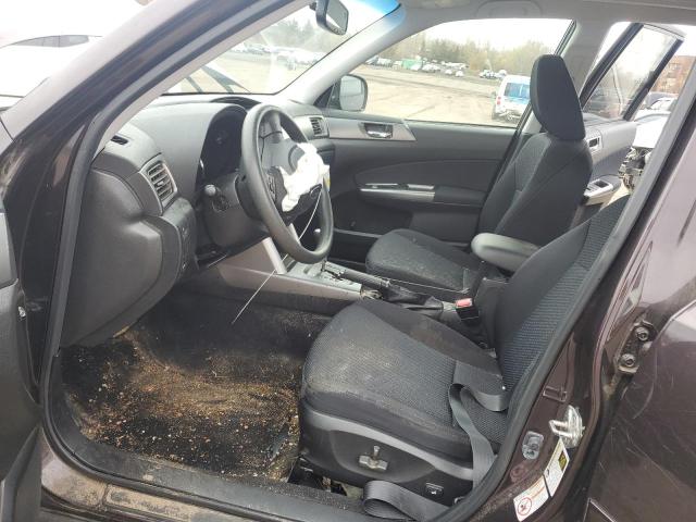  SUBARU FORESTER 2013 Maroon