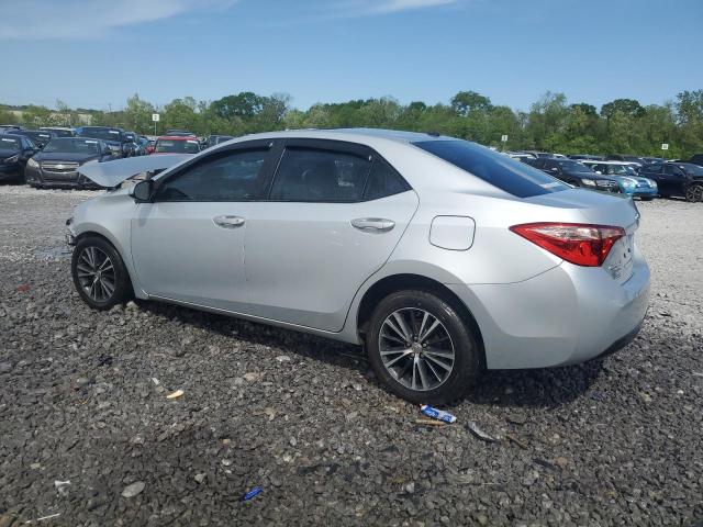  TOYOTA COROLLA 2017 Серебристый