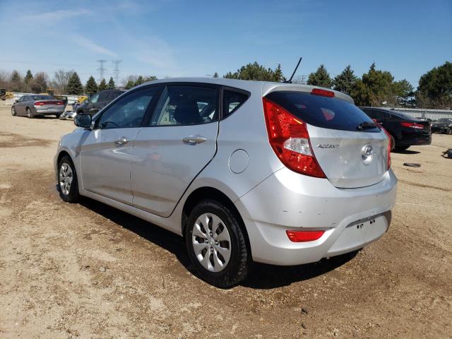  HYUNDAI ACCENT 2015 Серебристый