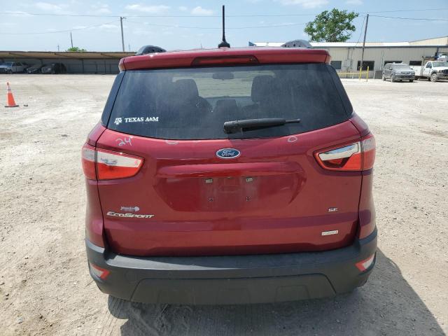  FORD ECOSPORT 2019 Burgundy