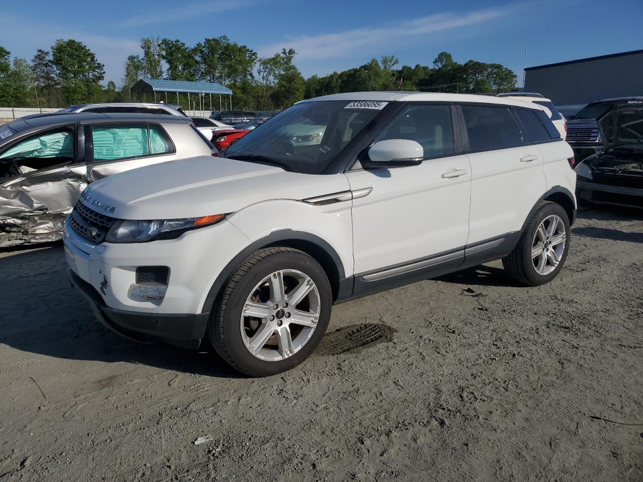 2013 Land Rover Range Rover Evoque Pure Plus white suv gas SALVP2BG7DH804559 photo #1