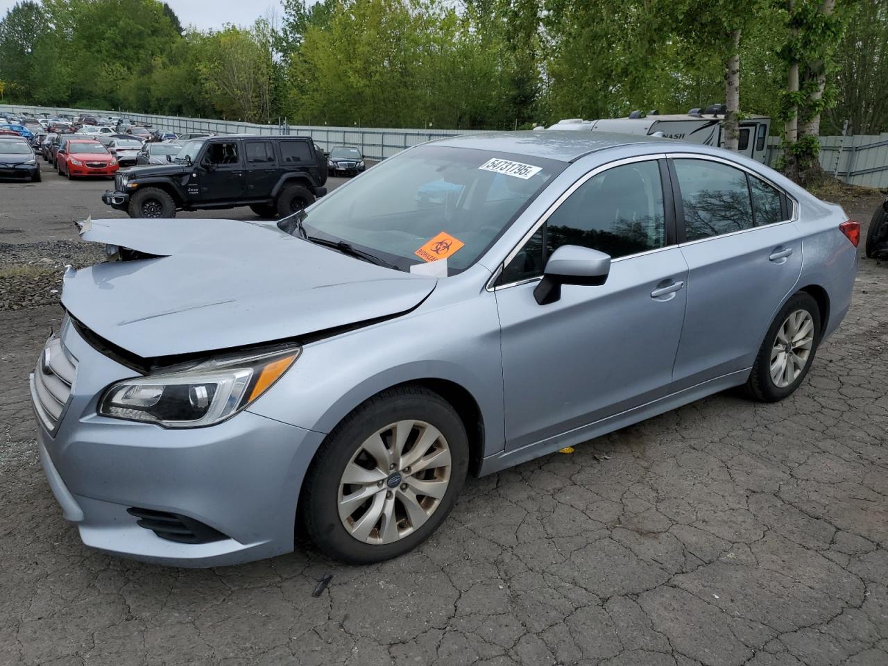 2017 Subaru Legacy 2.5I Premium იყიდება Portland-ში, OR - Front End