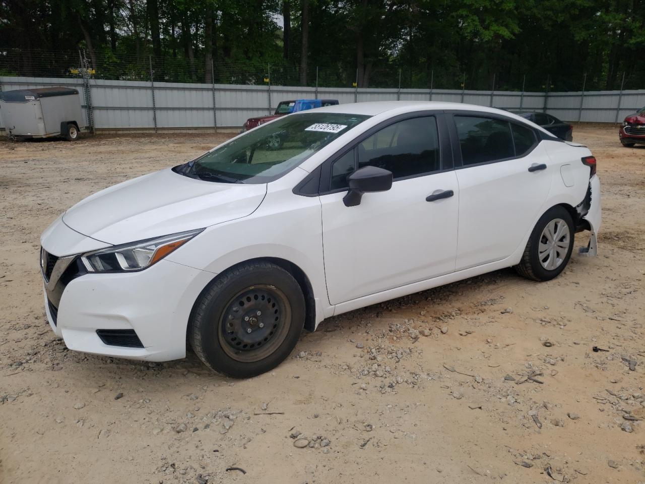 2020 Nissan Versa S на продаже в Austell, GA - Rear End