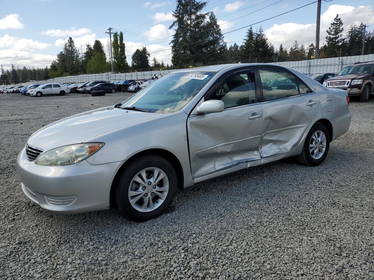 2006 Toyota Camry Le за продажба в Graham, WA - Side