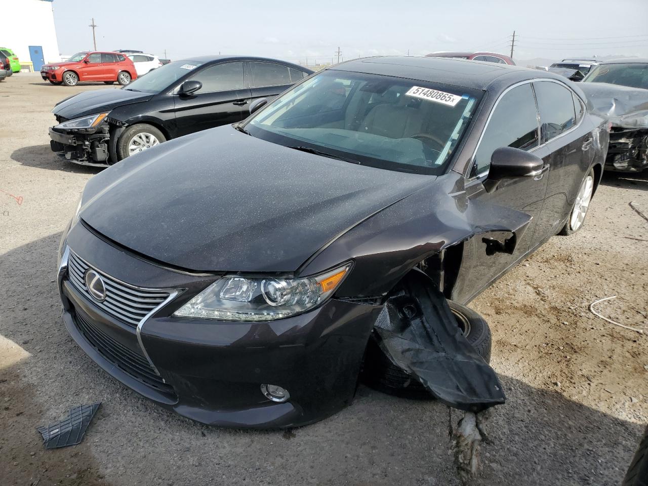 2014 Lexus Es 300H en Venta en Tucson, AZ - Front End