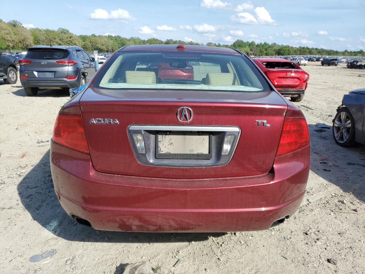 2006 Acura 3.2Tl VIN: 19UUA66256A029847 Lot: 54822425