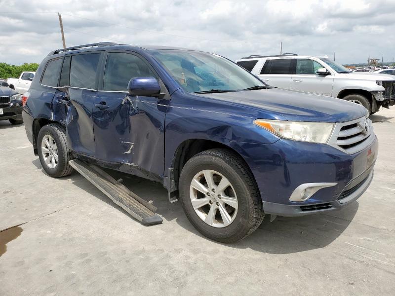 Паркетники TOYOTA HIGHLANDER 2013 Синий