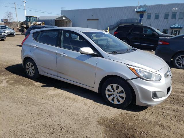 Хетчбеки HYUNDAI ACCENT 2016 Сріблястий