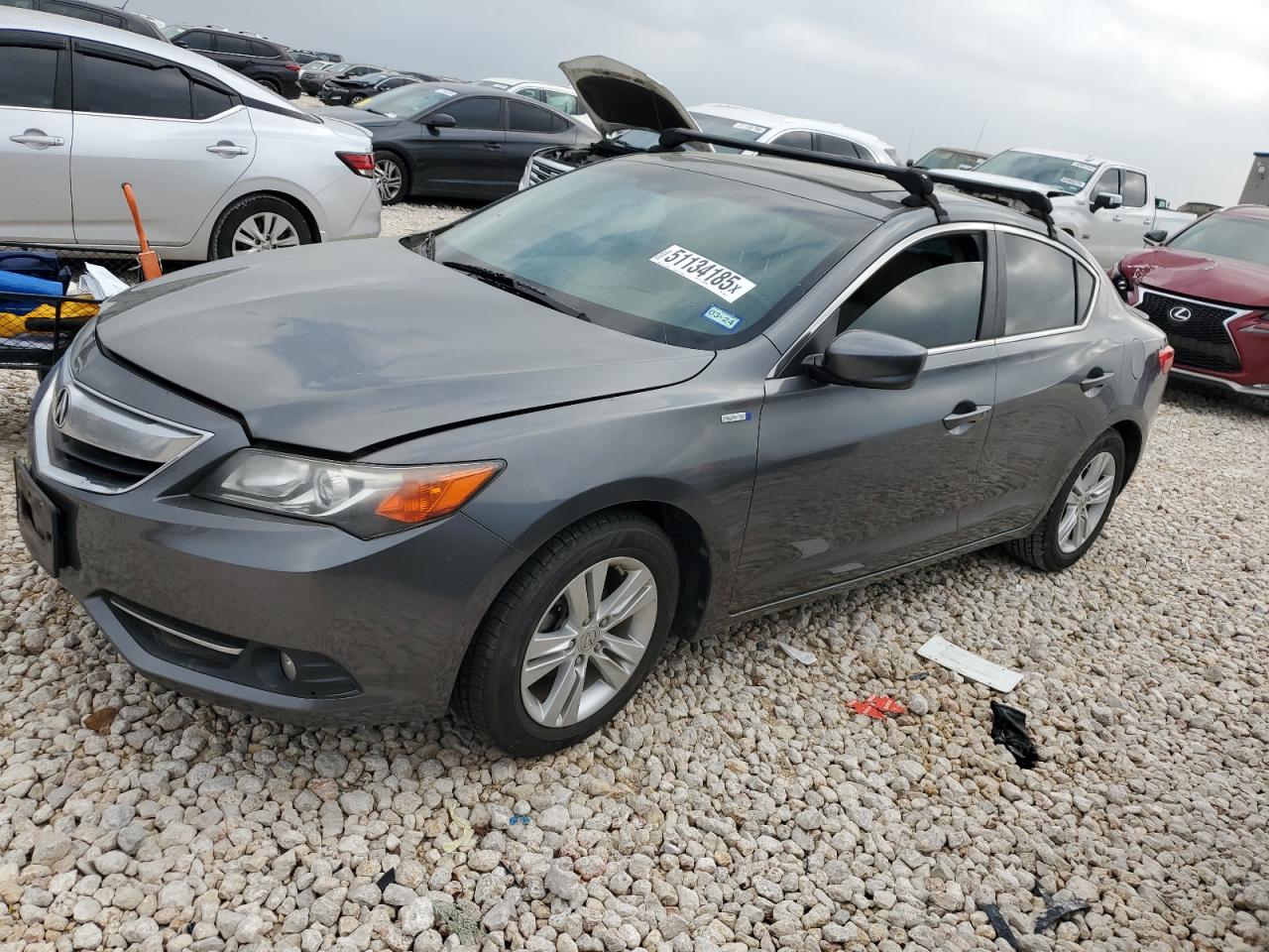 2014 Acura Ilx Hybrid Tech de vânzare în Temple, TX - Hail