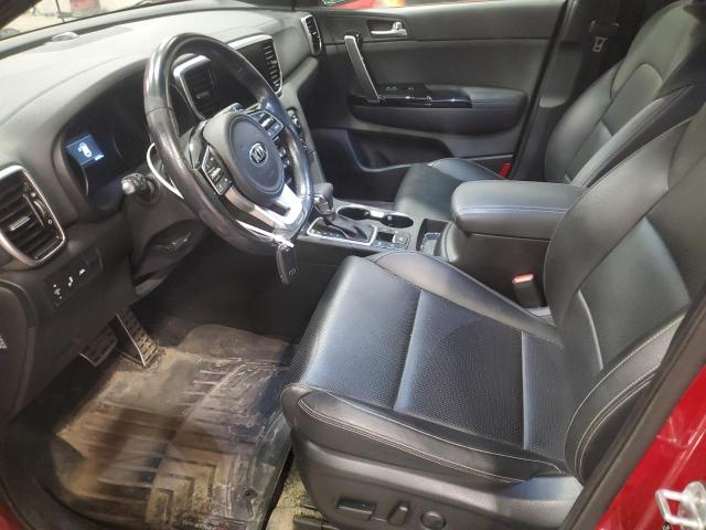  KIA SPORTAGE 2020 Czerwony