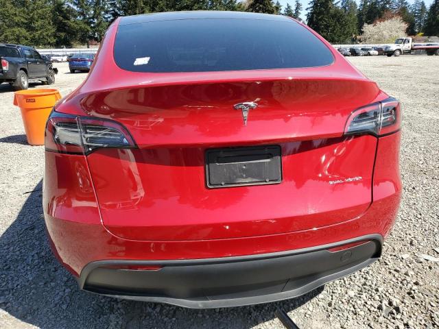  TESLA MODEL Y 2023 Красный
