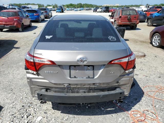  TOYOTA COROLLA 2016 Серебристый