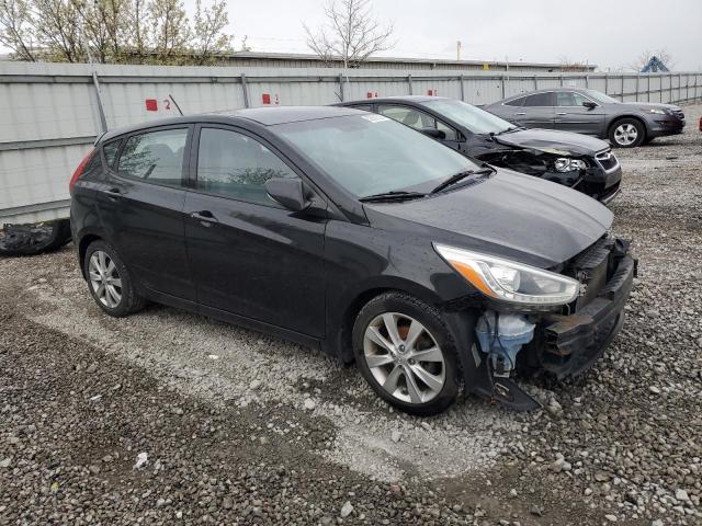  HYUNDAI ACCENT 2014 Чорний