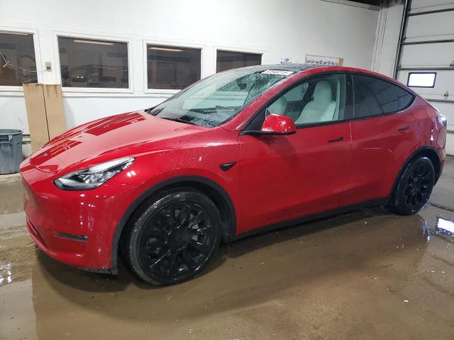  TESLA MODEL Y 2022 Красный