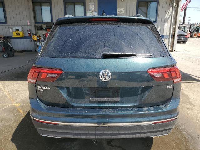  VOLKSWAGEN TIGUAN 2018 Зелений