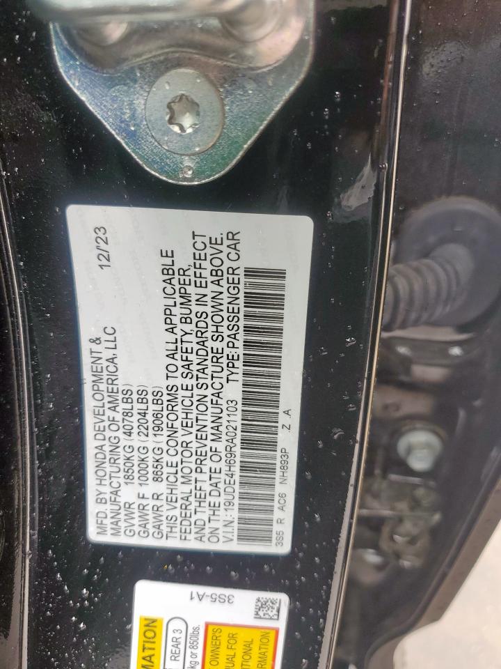 2024 Acura Integra A-Spec Tech VIN: 19UDE4H69RA021103 Lot: 54169905