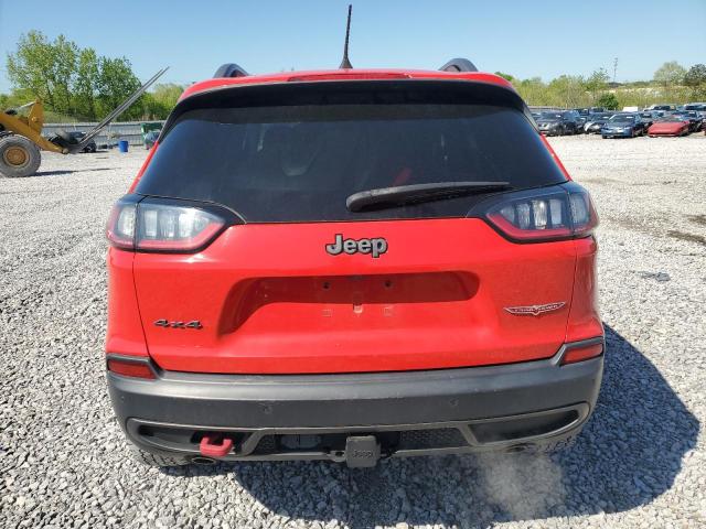  JEEP CHEROKEE 2019 Czerwony