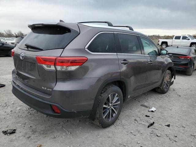  TOYOTA HIGHLANDER 2017 Szary