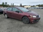 2014 Honda Civic Lx en Venta en Exeter, RI - Side