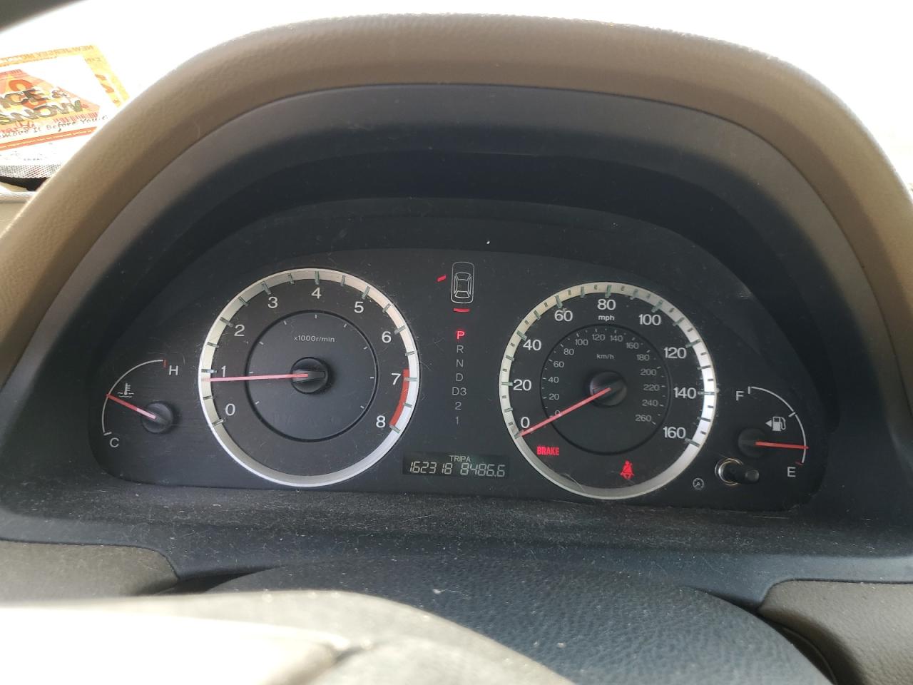 2008 Honda Accord Lx VIN: 1HGCP26368A133813 Lot: 53124115