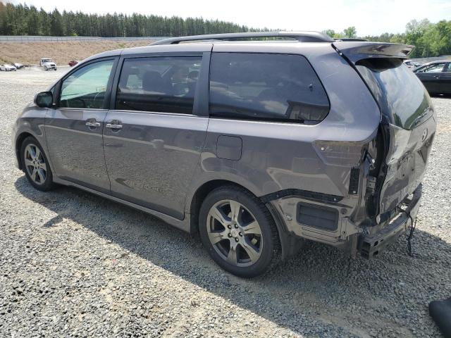  TOYOTA SIENNA 2017 Szary