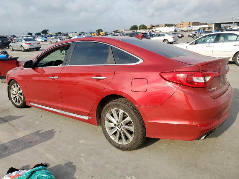  HYUNDAI SONATA 2017 Красный