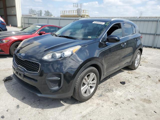  KIA SPORTAGE 2018 Чорний