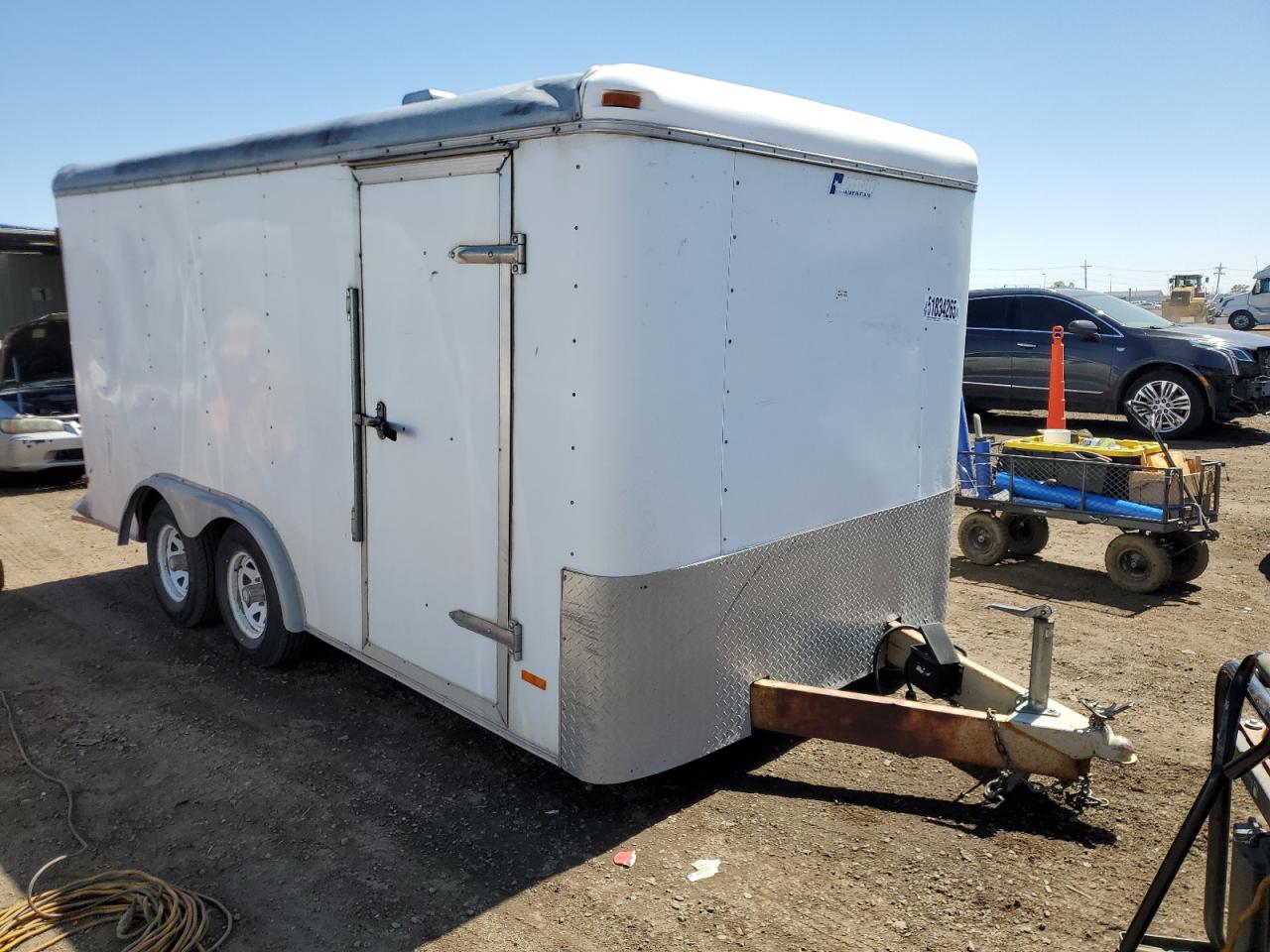 2002 Pace Enclosed Cargo Trailer за продажба в Brighton, CO - Rear End