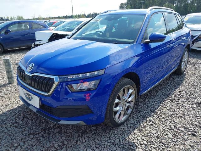 2022 SKODA KAMIQ SE L for sale at Copart EAST KILBRIDE