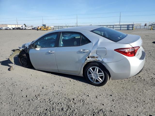  TOYOTA COROLLA 2017 Серебристый