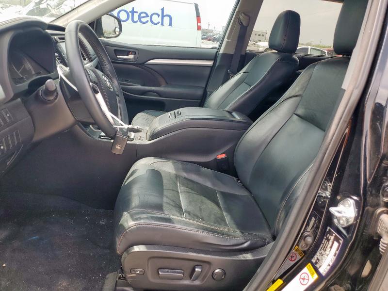  TOYOTA HIGHLANDER 2016 Czarny