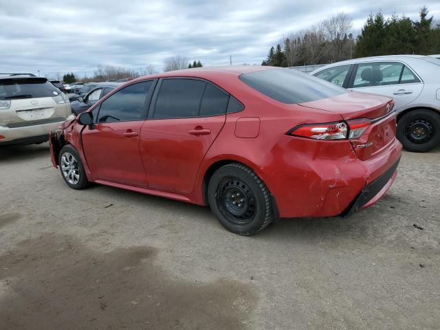  TOYOTA COROLLA 2020 Красный