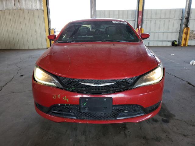  CHRYSLER 200 2016 Red