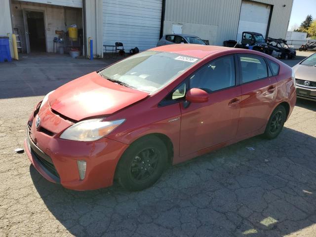 Hatchbacks TOYOTA PRIUS 2013 Red