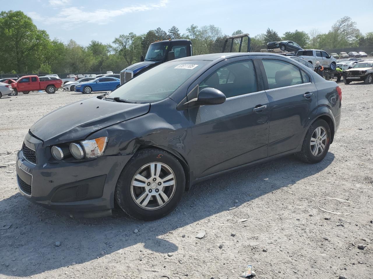 2013 Chevrolet Sonic Lt на продаже в Madisonville, TN - Front End