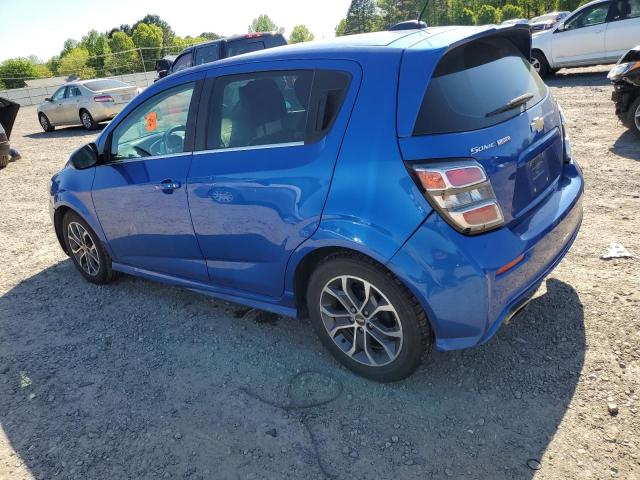 Hatchbacks CHEVROLET SONIC 2017 Blue