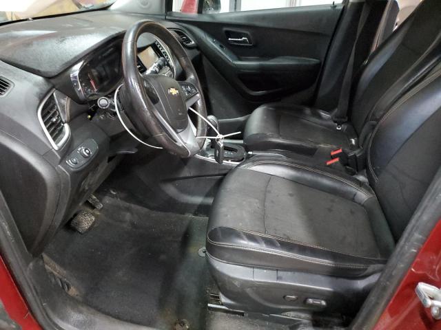  CHEVROLET TRAX 2018 Бургунді