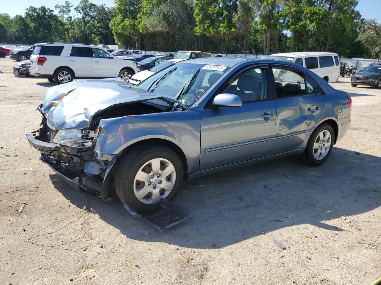 2009 Hyundai Sonata Gls en Venta en Ocala, FL - Front End
