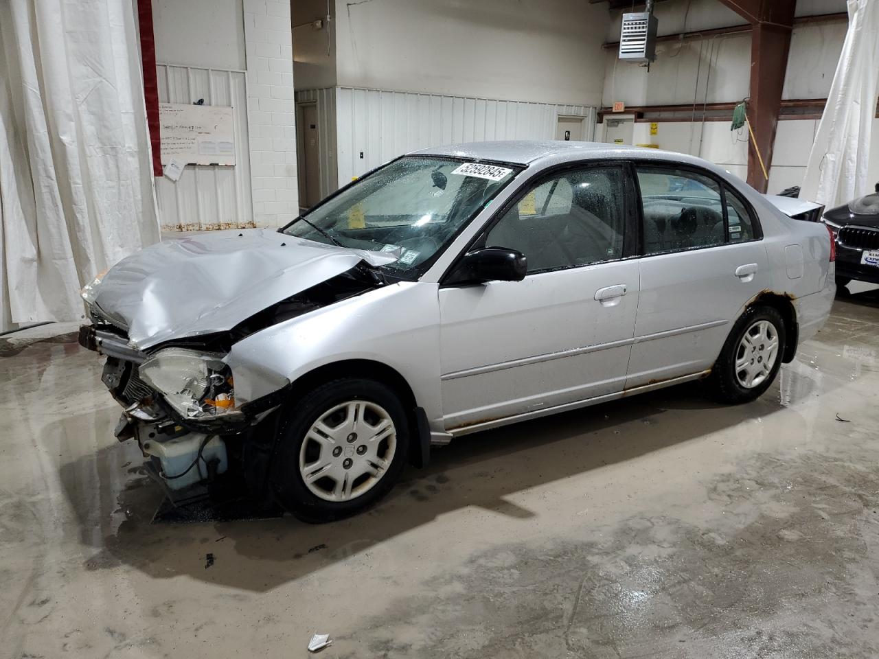 2002 Honda Civic Lx na sprzedaż w Leroy, NY - Front End